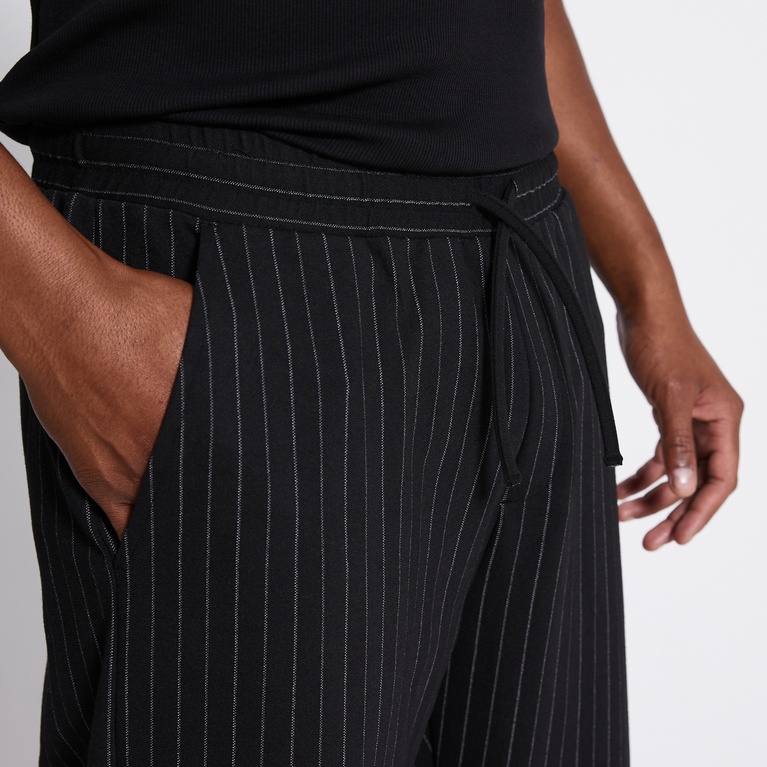Drawstring pants "Theoz stripe"